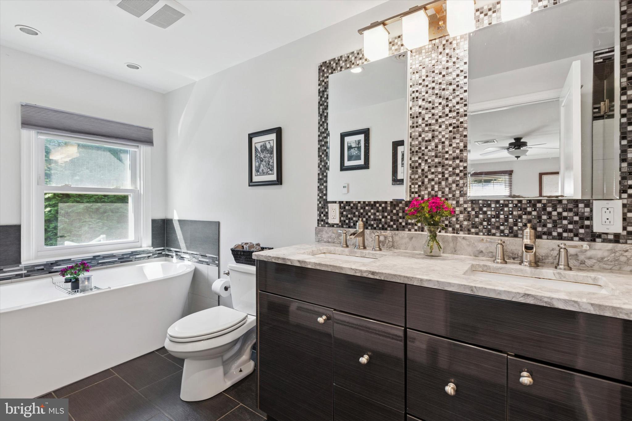 770 Robinhood Road Bryn Mawr, PA 19010 - Photo 16 of 39 Primary Bathroom with Heated Flooring