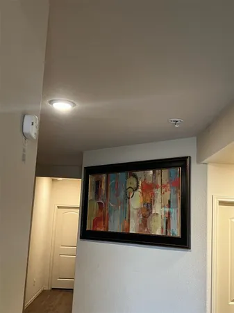 a view of front door