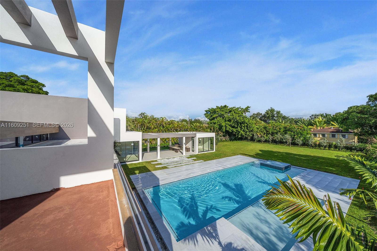 6675 Southwest 96th Street Pinecrest, FL 33156 - Photo 50 of 67 VIEW FROM MASTER BALCONY