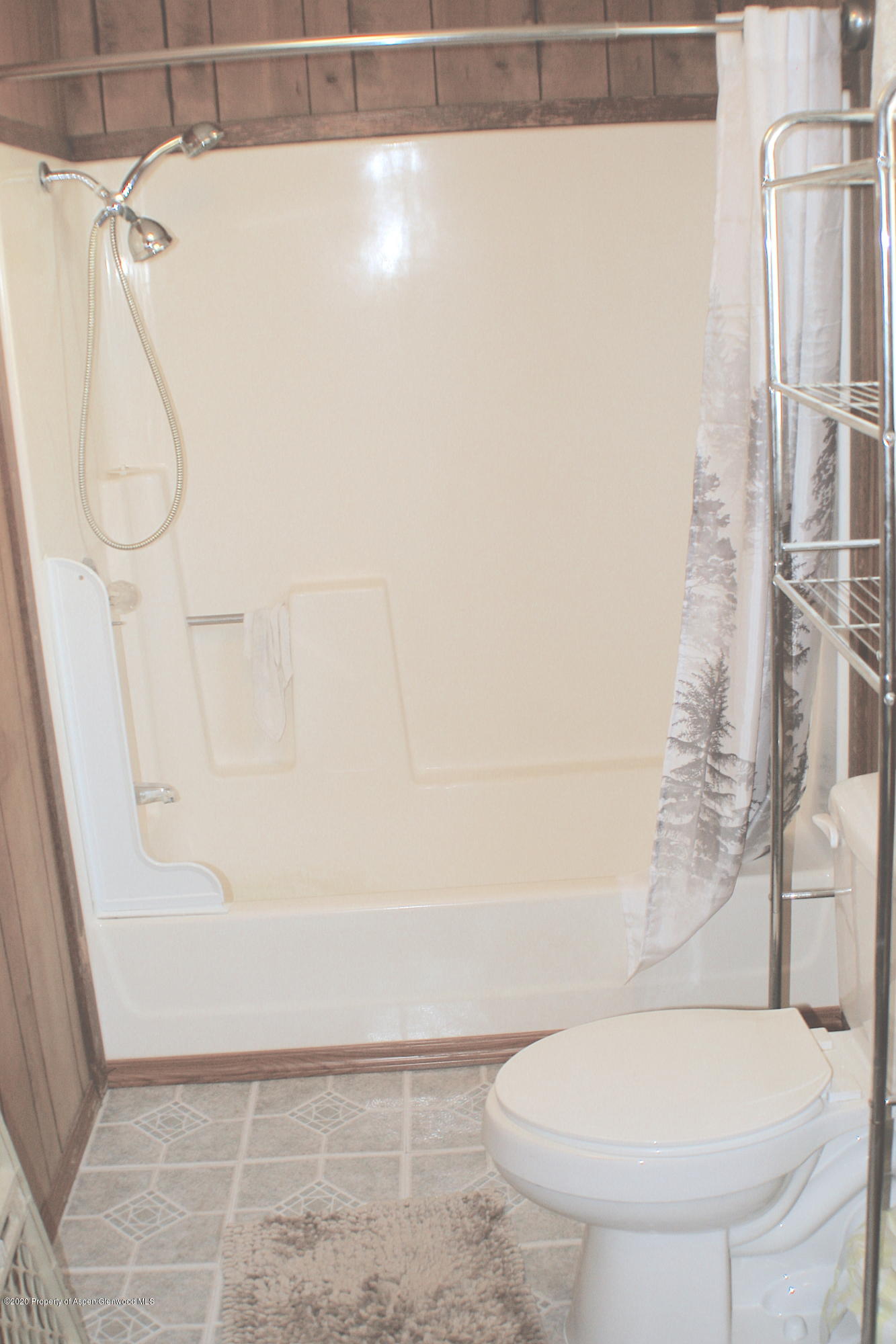 7 St John Circle Parachute, CO 81635 - Photo 9 of 18 a bathroom with a shower and a toilet