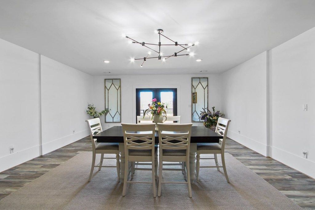 2086 Burnt Mountain Road Ellijay, GA 30536 - Photo 17 of 47 a view of a dining room with furniture