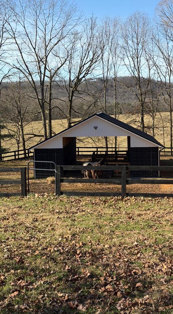 2086 Burnt Mountain Road Ellijay, GA 30536 - Photo 42 of 47 a front view of a house with a yard