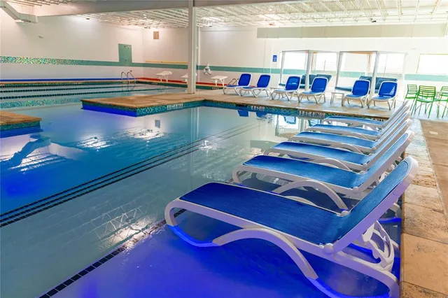 a room with lots of wooden furniture