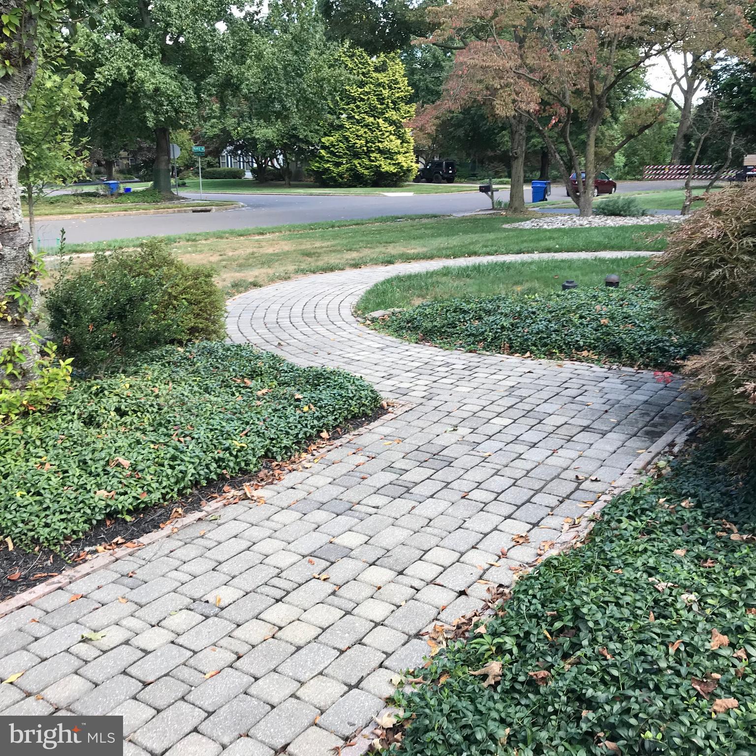 Front walk