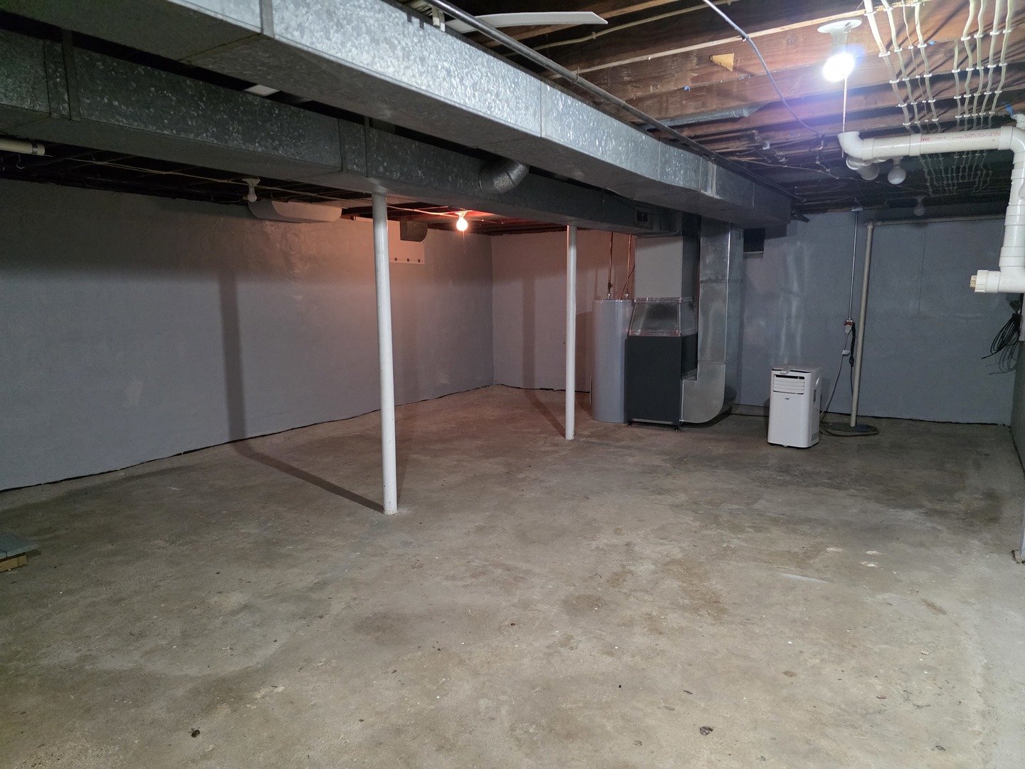 311 Maple Street Prophetstown, IL 61277 - Photo 8 of 9 a view of an empty room with wooden roof