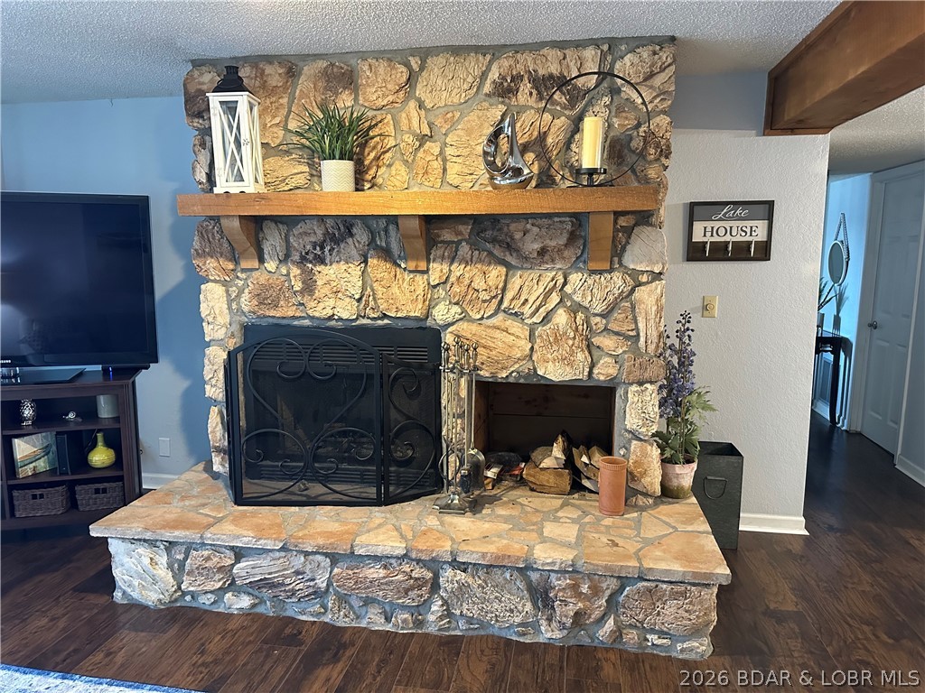 Beautiful Stone Fireplace