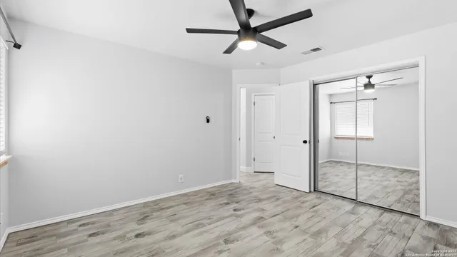 wooden floor in an empty room