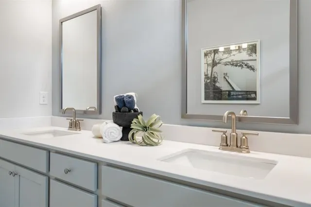 a view of a small space