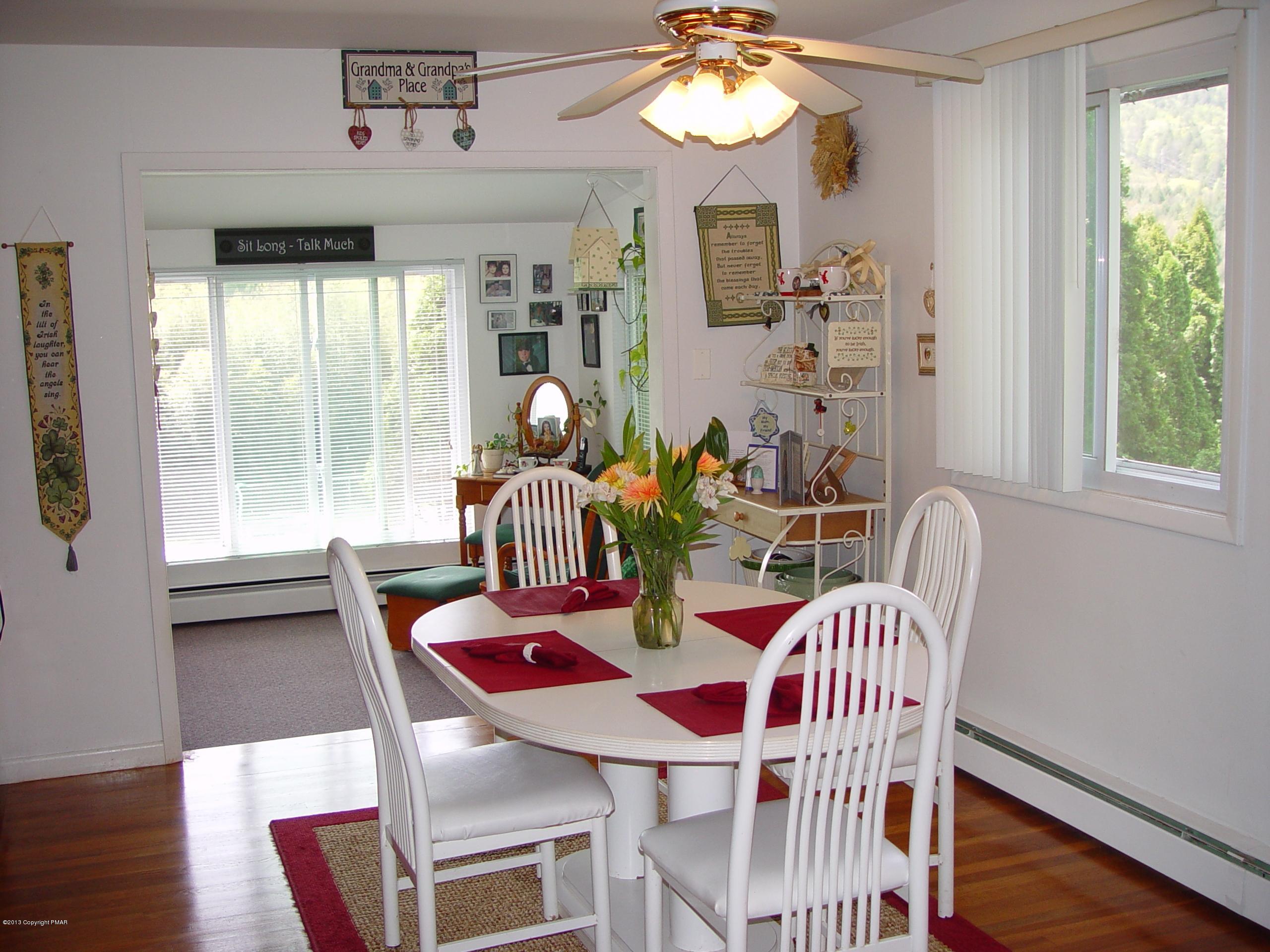 396 Good Times Road Kunkletown, PA 18058 - Photo 22 of 45 a dining room with furniture and wooden floor