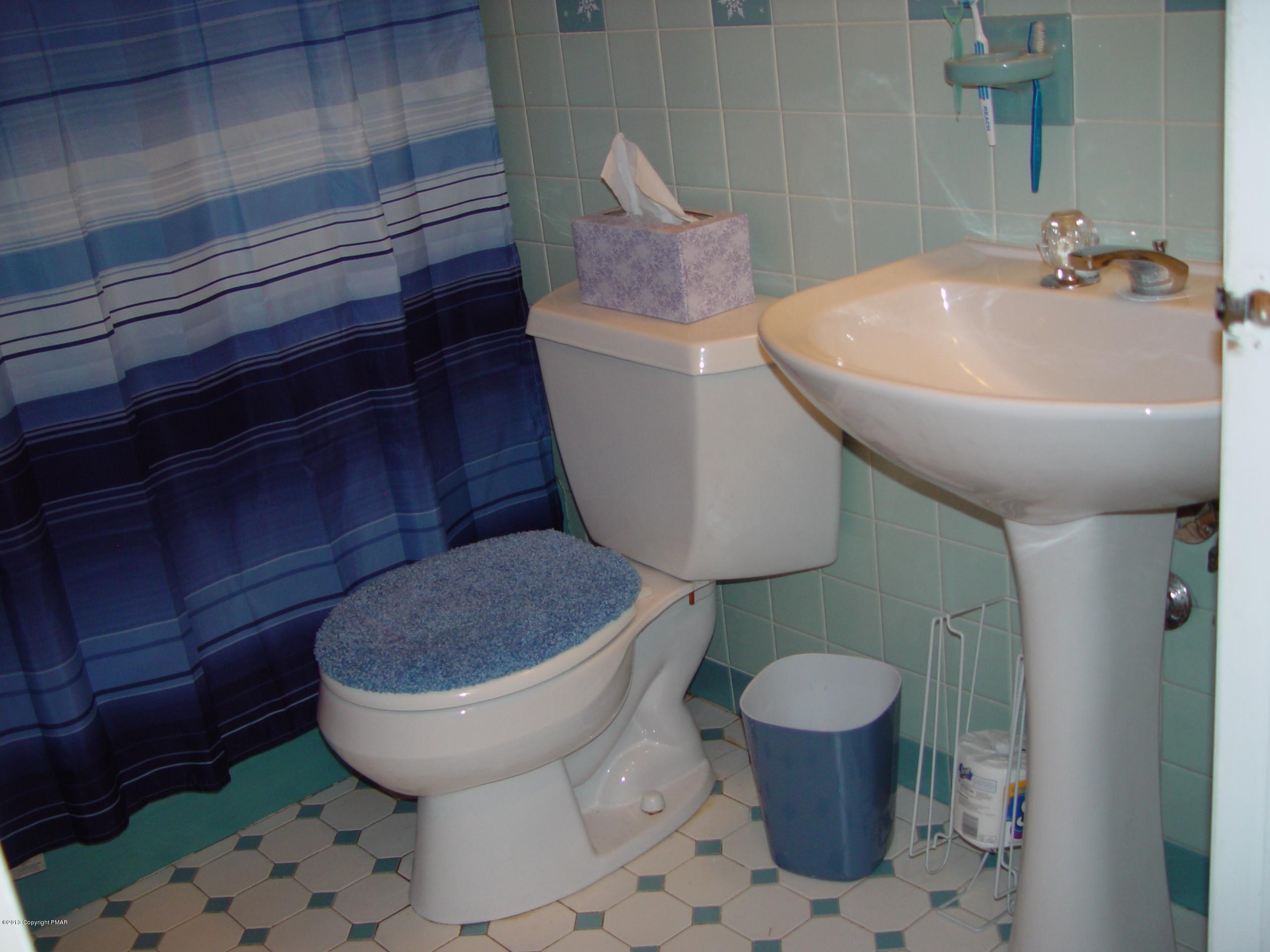 396 Good Times Road Kunkletown, PA 18058 - Photo 27 of 45 a bathroom with a toilet and a sink