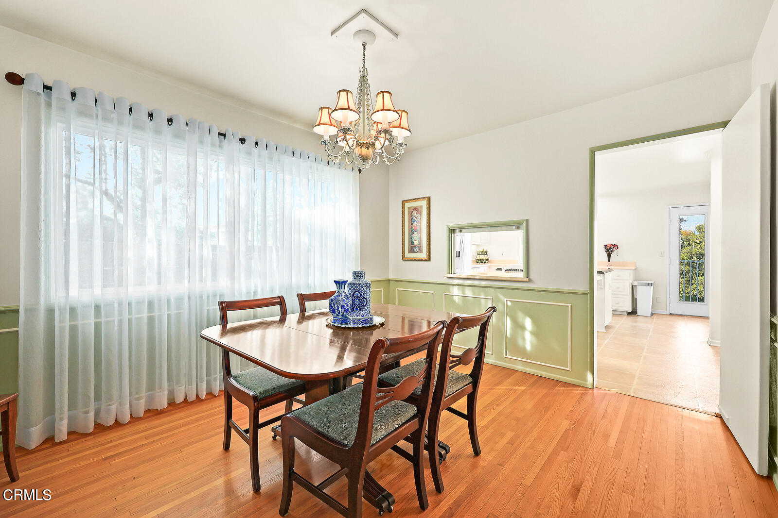 100 Sequoia Drive Pasadena, CA 91105 - Photo 15 of 51 a view of a dining room with furniture window and wooden floor