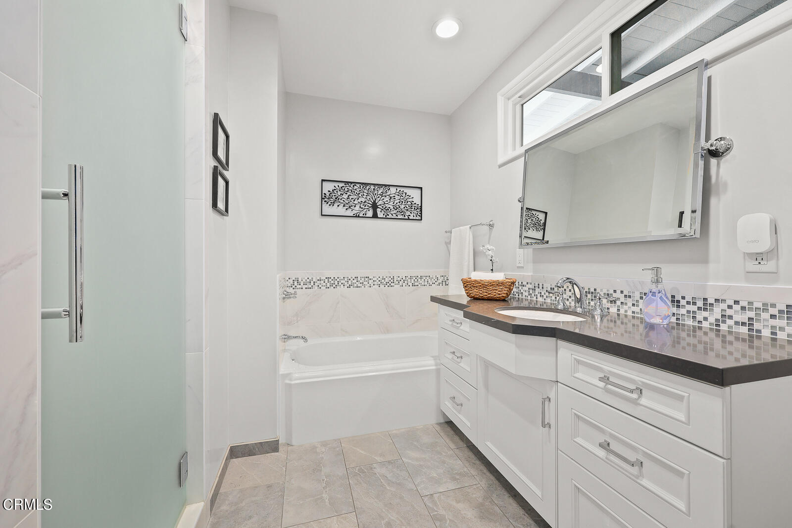100 Sequoia Drive Pasadena, CA 91105 - Photo 19 of 51 a bathroom with a bathtub sink and mirror