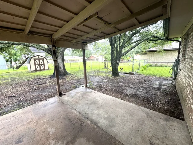 a view of outdoor space with trees