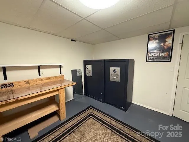 a room with furniture and window