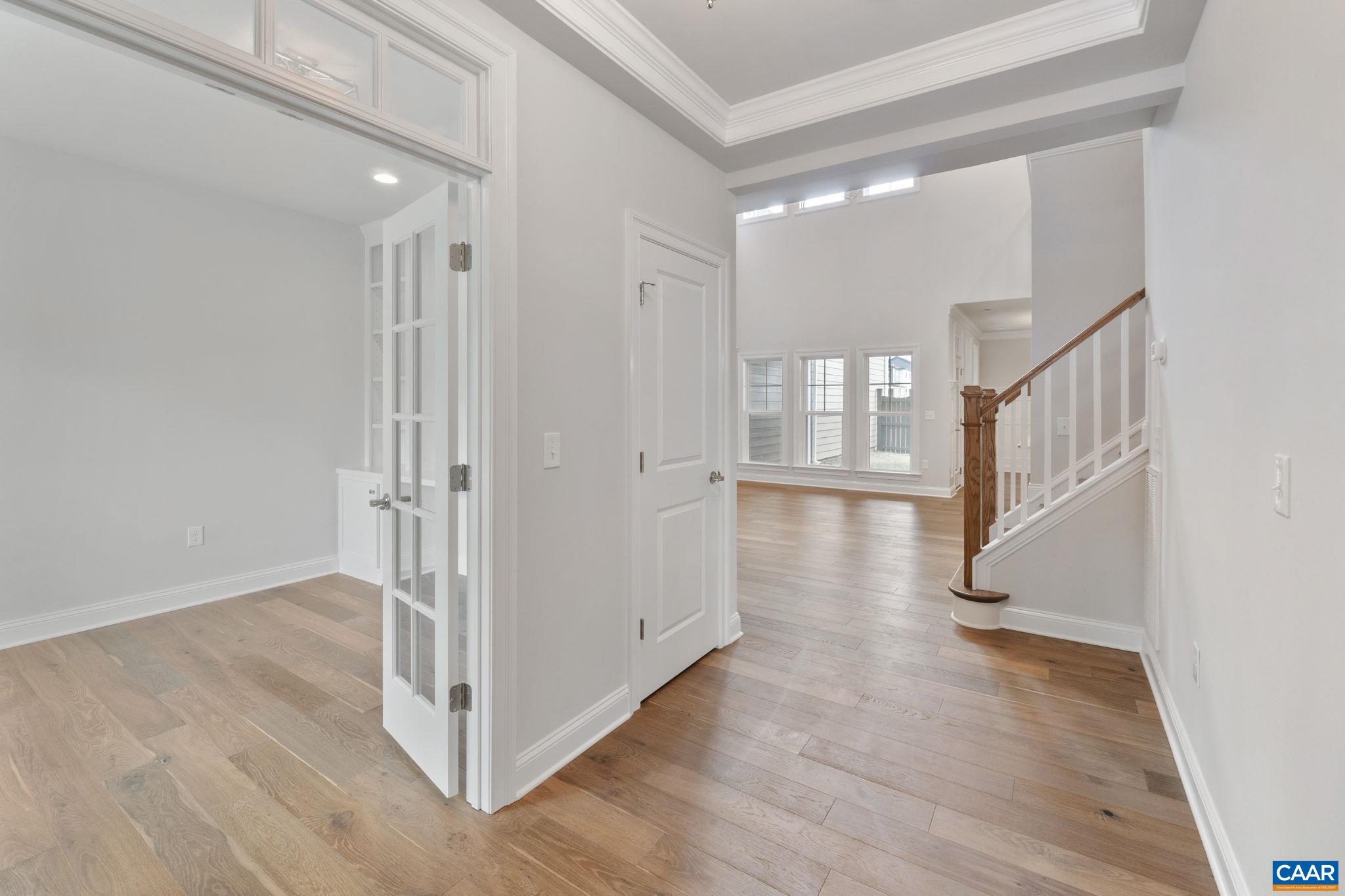 939 Addle Hill Road Crozet, VA 22932 - Photo 11 of 40 a view of a hallway with entryway and wooden floor