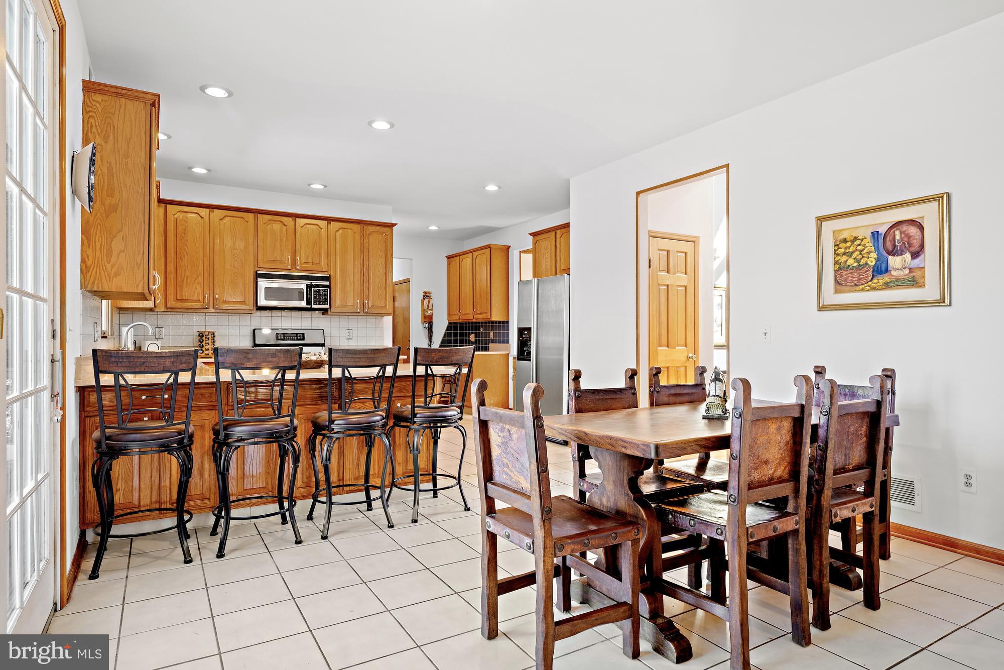 44 Roanoke Road Belle Mead, NJ 08502 - Photo 16 of 43 Breakfast bar and breakfast room.