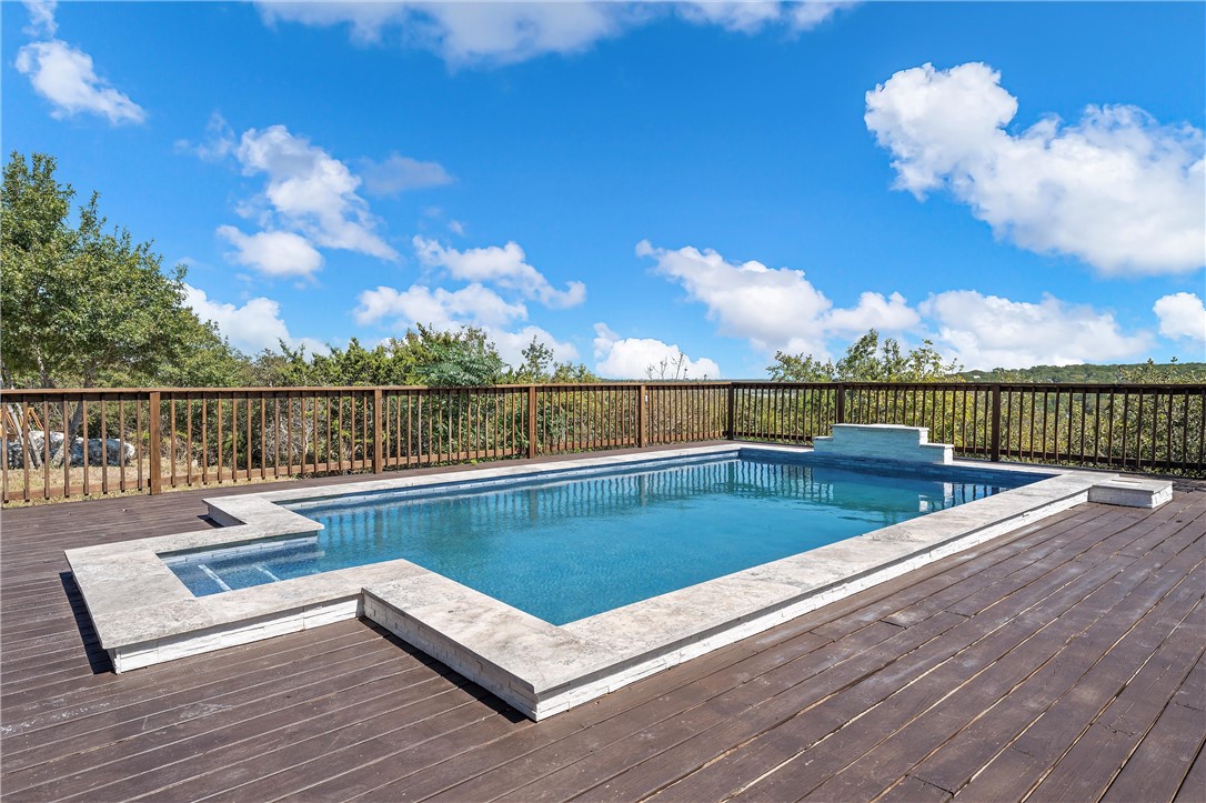 778 Rivercrest Road Valley Mills, TX 76689 - Photo 45 of 66 a view of sitting area with swimming pool and outdoor seating