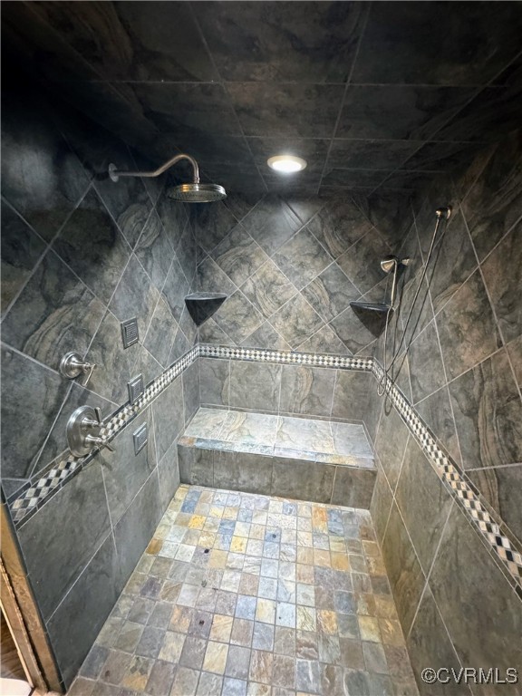 1388 South N End Road Deltaville, VA 23043 - Photo 21 of 50 6 x 8 zero entry steam shower, all tile