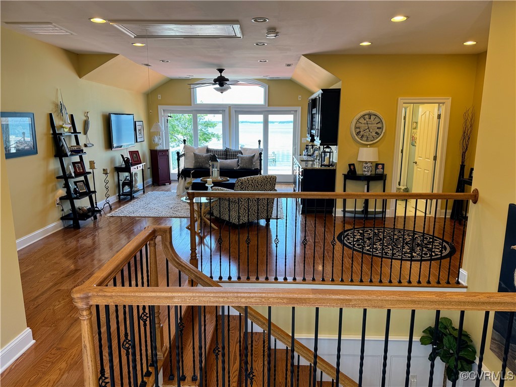 1388 South N End Road Deltaville, VA 23043 - Photo 25 of 50 Hardwood, ceiling fan,