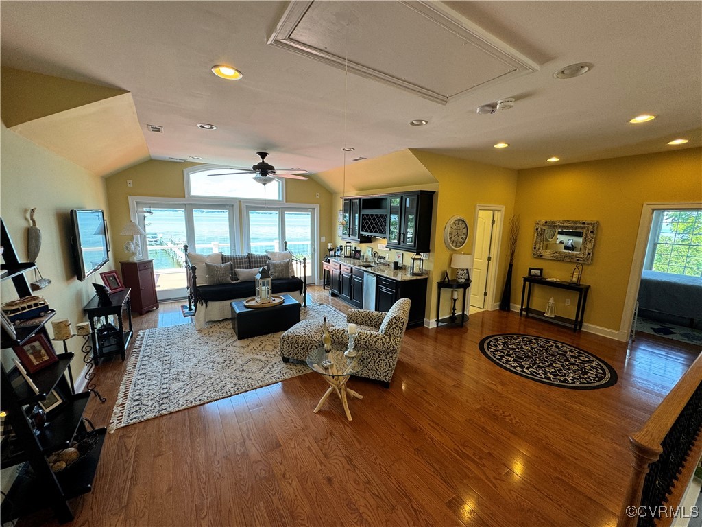 1388 South N End Road Deltaville, VA 23043 - Photo 26 of 50 sliders to the rear deck