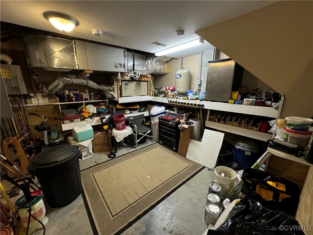 1388 South N End Road Deltaville, VA 23043 - Photo 37 of 50 First level entry to the steps and elevator to the