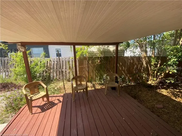 a view of deck with patio