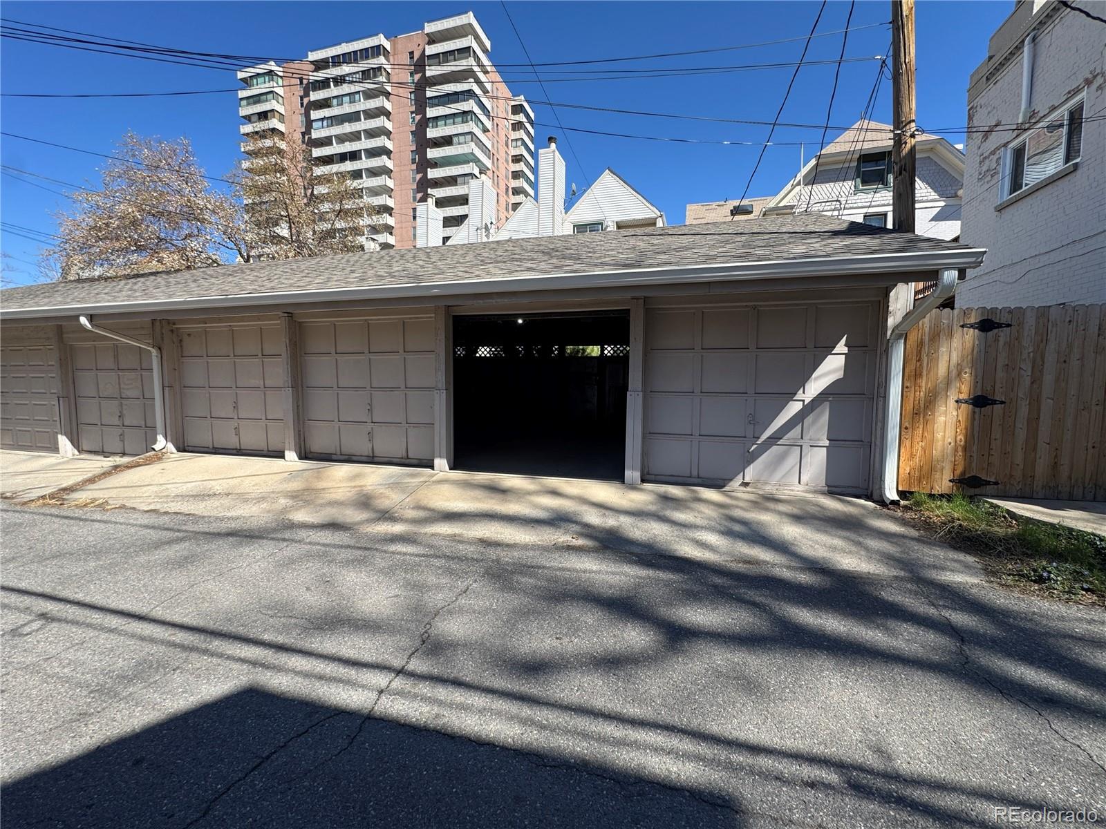 107 Pearl Street, Unit B Denver, CO 80203 - Photo 38 of 39 a view of a garage