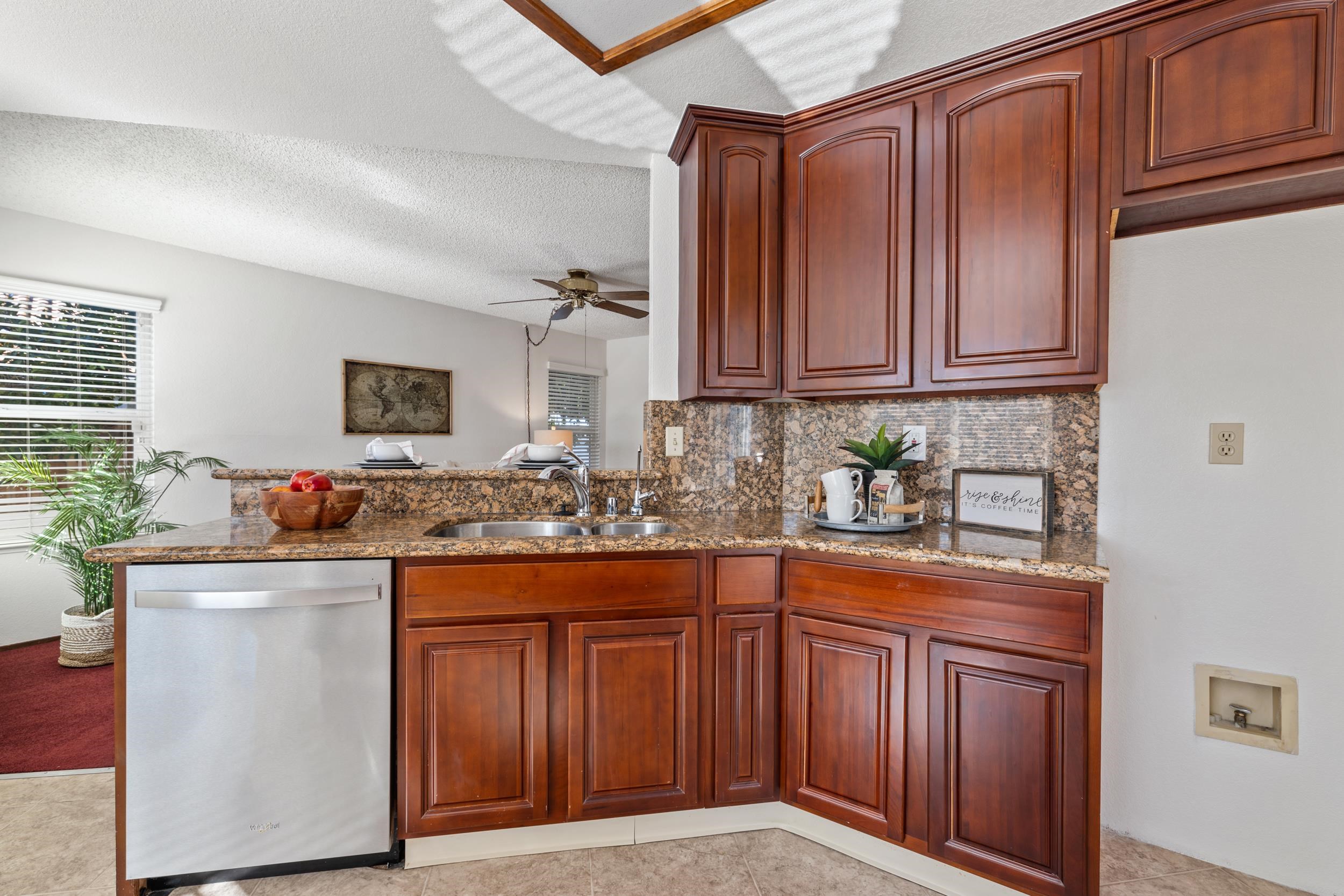 2832 Filbert Street Antioch, CA 94509 - Photo 15 of 40 a kitchen with granite countertop cabinets and window