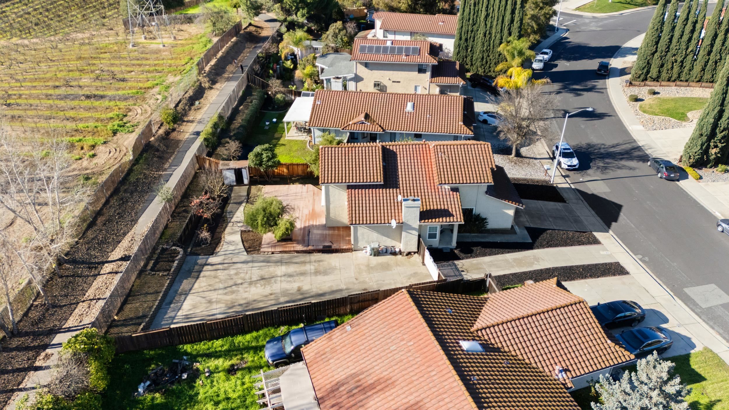 2832 Filbert Street Antioch, CA 94509 - Photo 38 of 40 an aerial view of a house with a garden