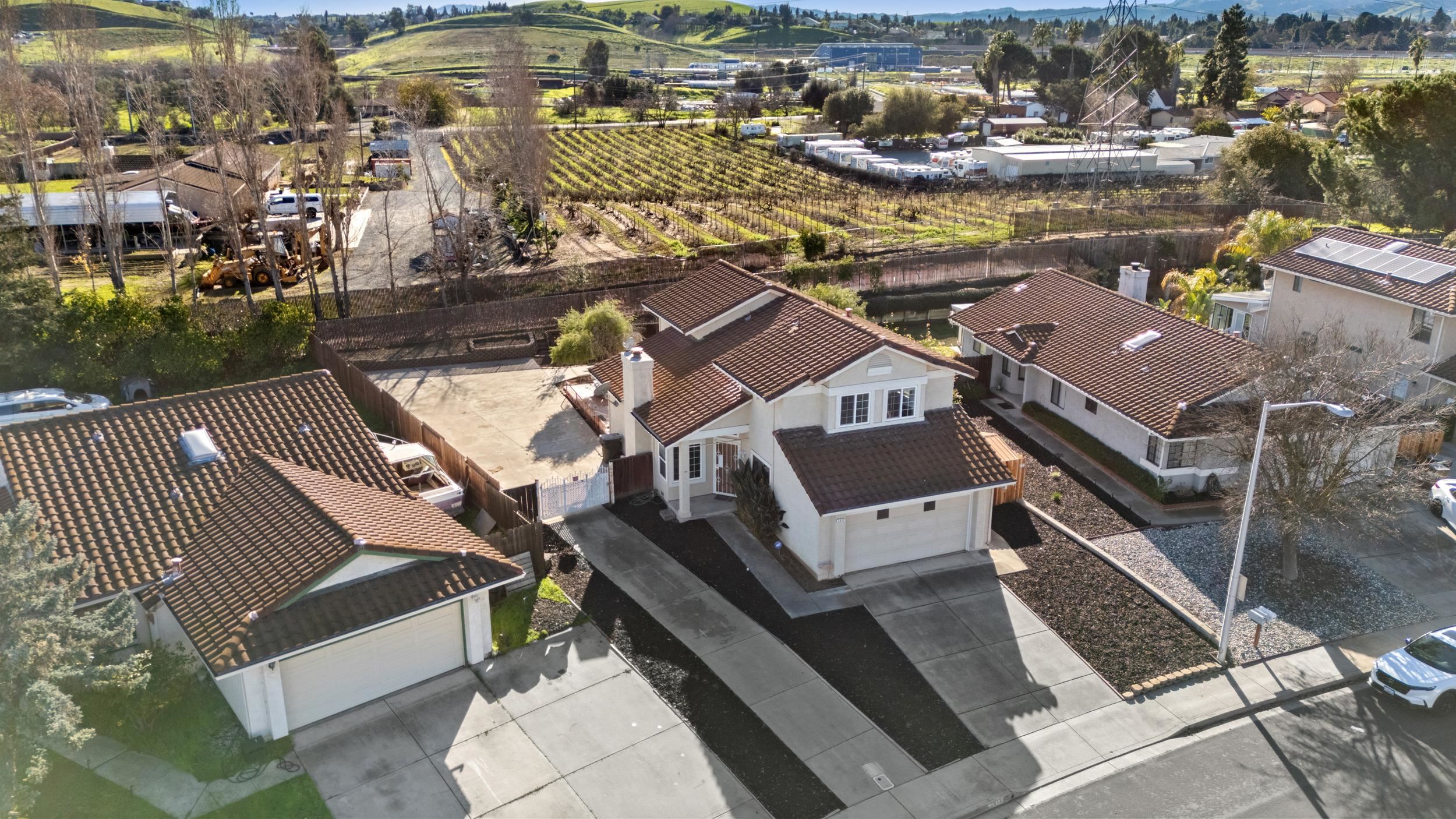 2832 Filbert Street Antioch, CA 94509 - Photo 39 of 40 an aerial view of a house with a terrace view