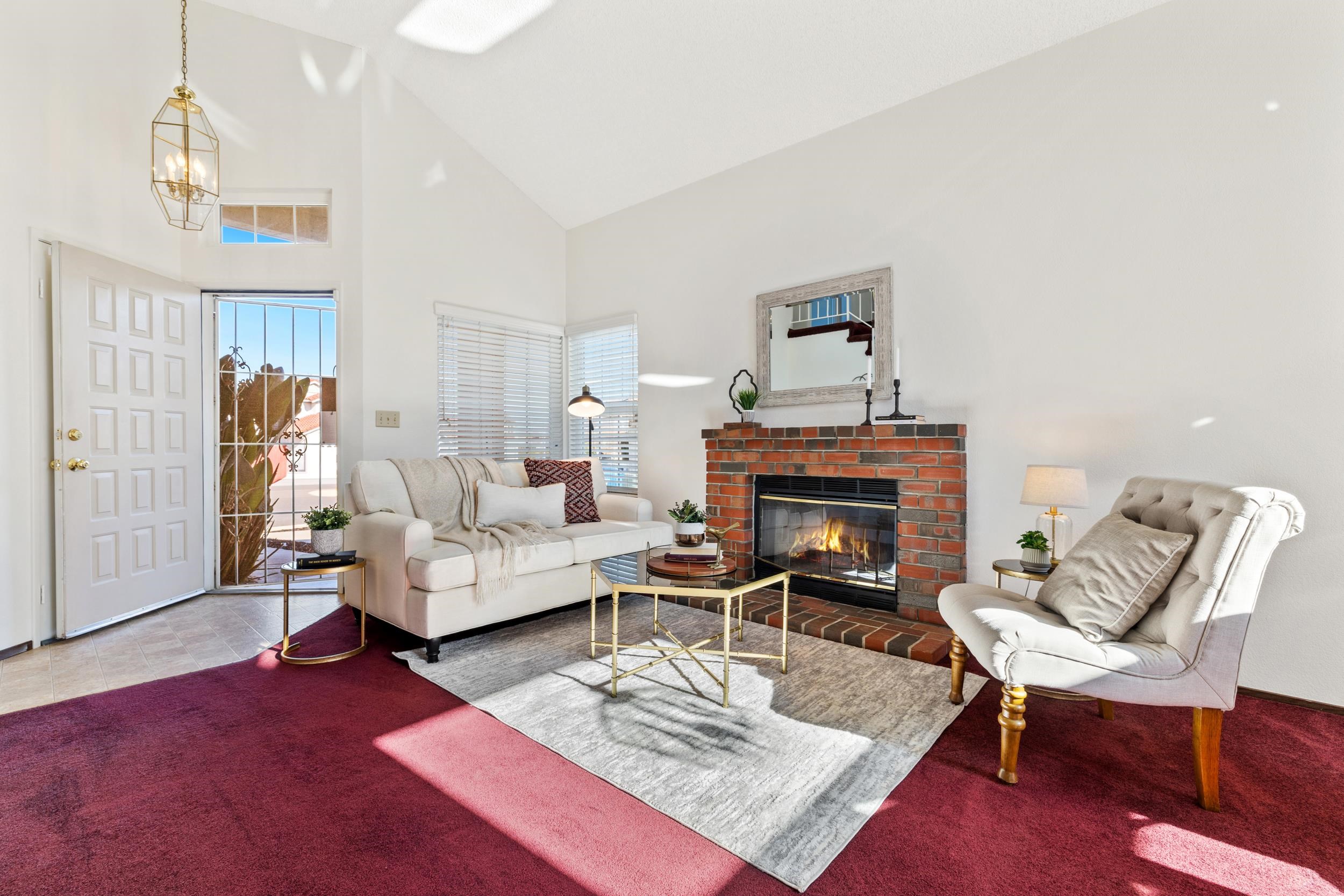 2832 Filbert Street Antioch, CA 94509 - Photo 4 of 40 a living room with furniture and a fireplace