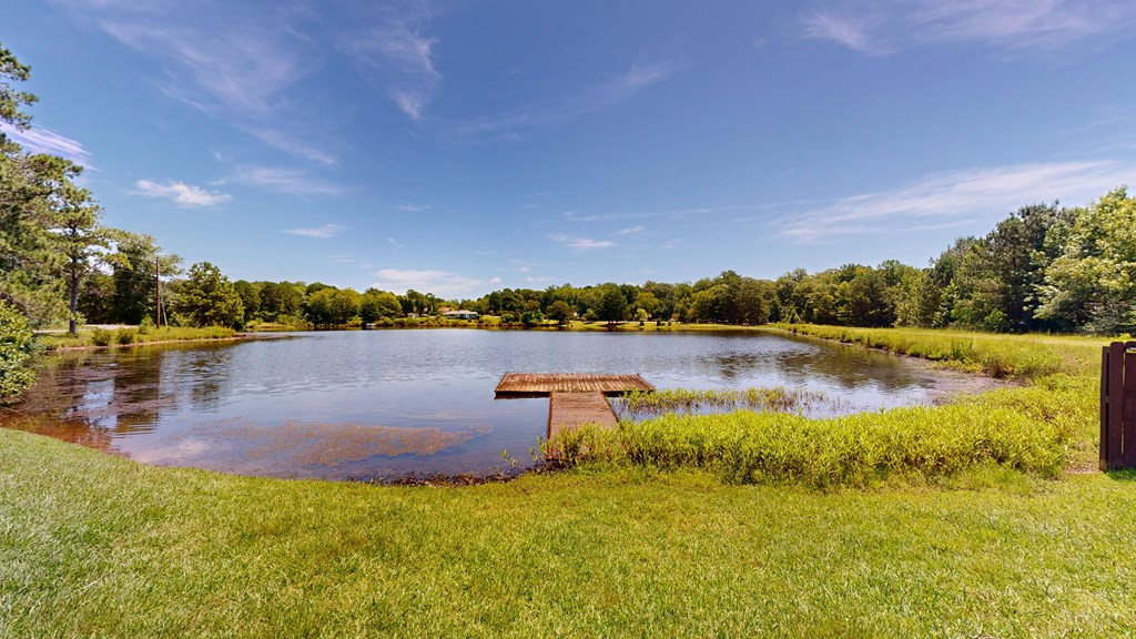 1278 Jones Road Cataula, GA 31804 - Photo 29 of 94 a view of a lake with houses in the back