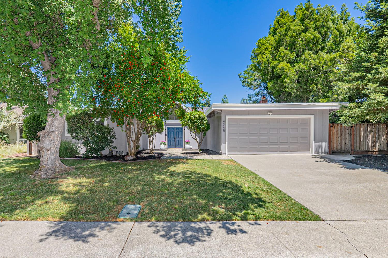 4345 El Macero Drive Davis, CA 95618 - Photo 1 of 1 a view of a house with backyard and sitting area