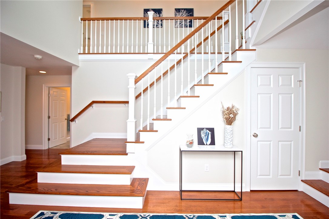 190 Coggeshall Avenue Newport, RI 02840 - Photo 23 of 50 Starirway view to 1st floor bedroom and full bath