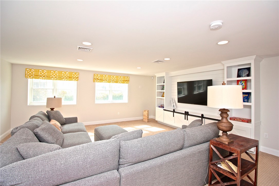 190 Coggeshall Avenue Newport, RI 02840 - Photo 28 of 50 Lower Level Entertainment and Family room