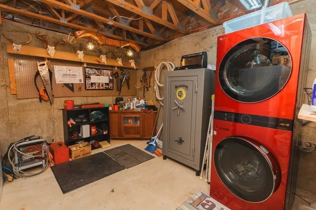a view of swimming pool with a yard