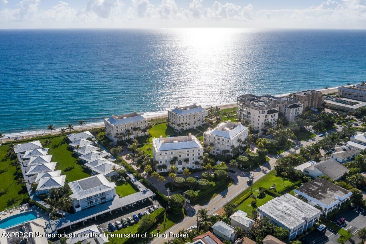 4333 North Ocean Boulevard, Unit BS2 Boca Raton, FL 33431 - Photo 19 of 22 an aerial view of house with ocean view