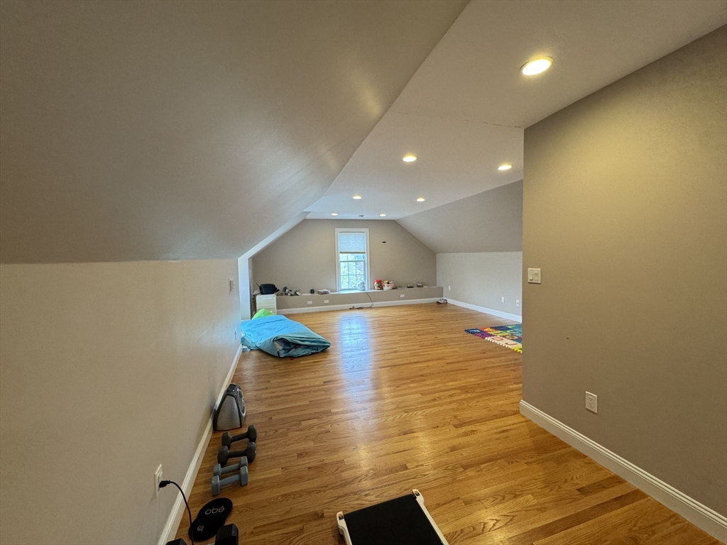 43 Canterbury Road Waltham, MA 02453 - Photo 17 of 42 a view of a room with wooden floor