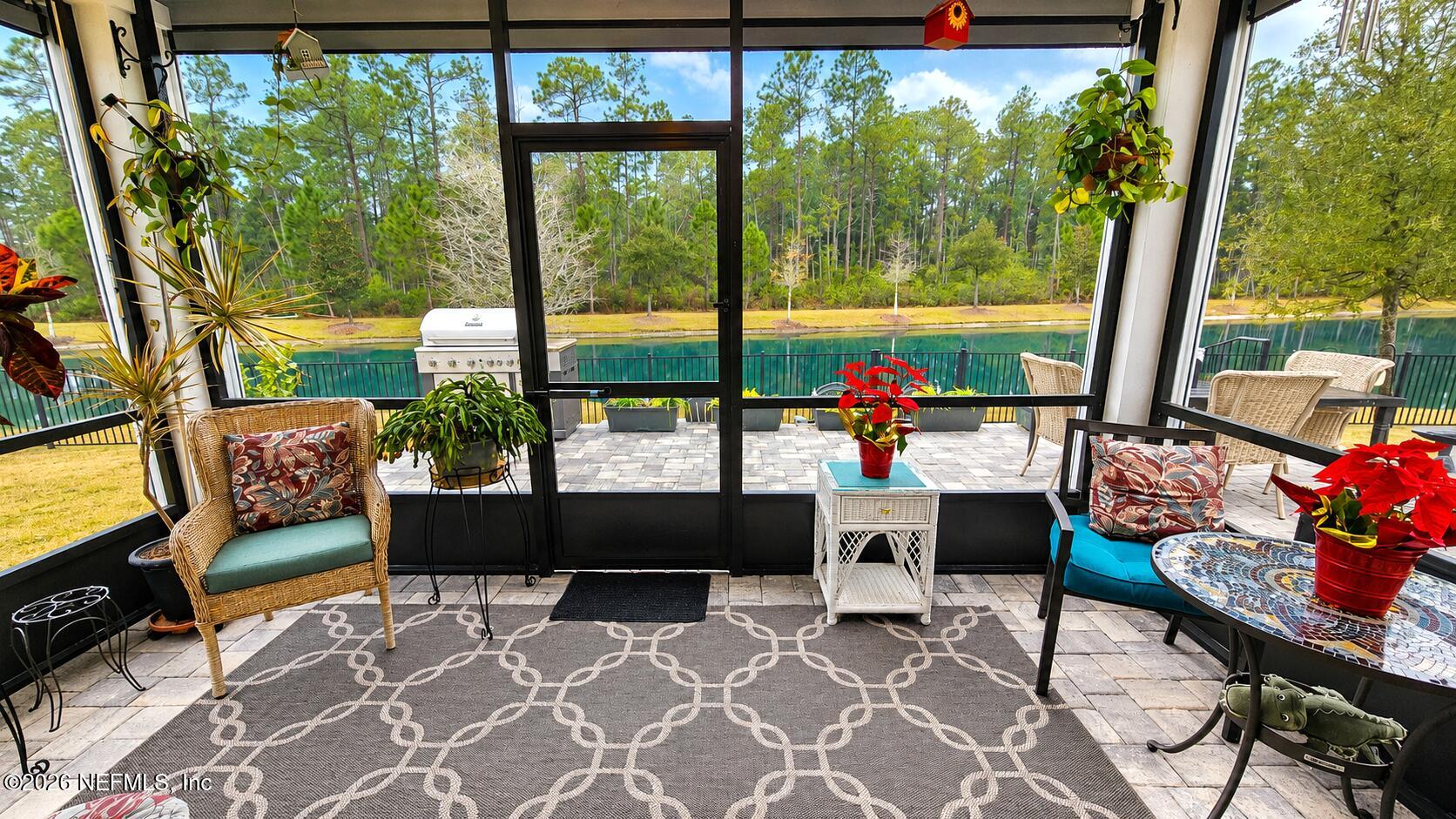 117 Round Robin Run St. Johns, FL 32259 - Photo 23 of 37 Lanai with Hurricane Shades