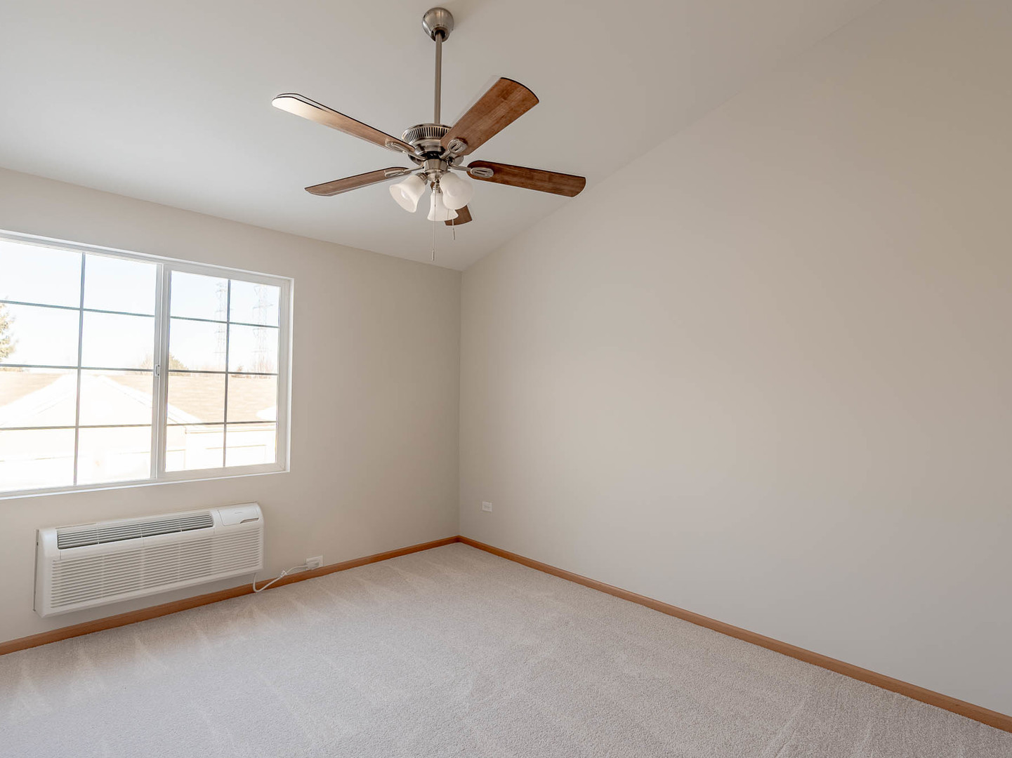 1648 McClure Road, Unit 1648 Aurora, IL 60505 - Photo 6 of 10 an empty room with windows and fan