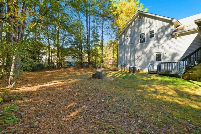 a view of a street with houses