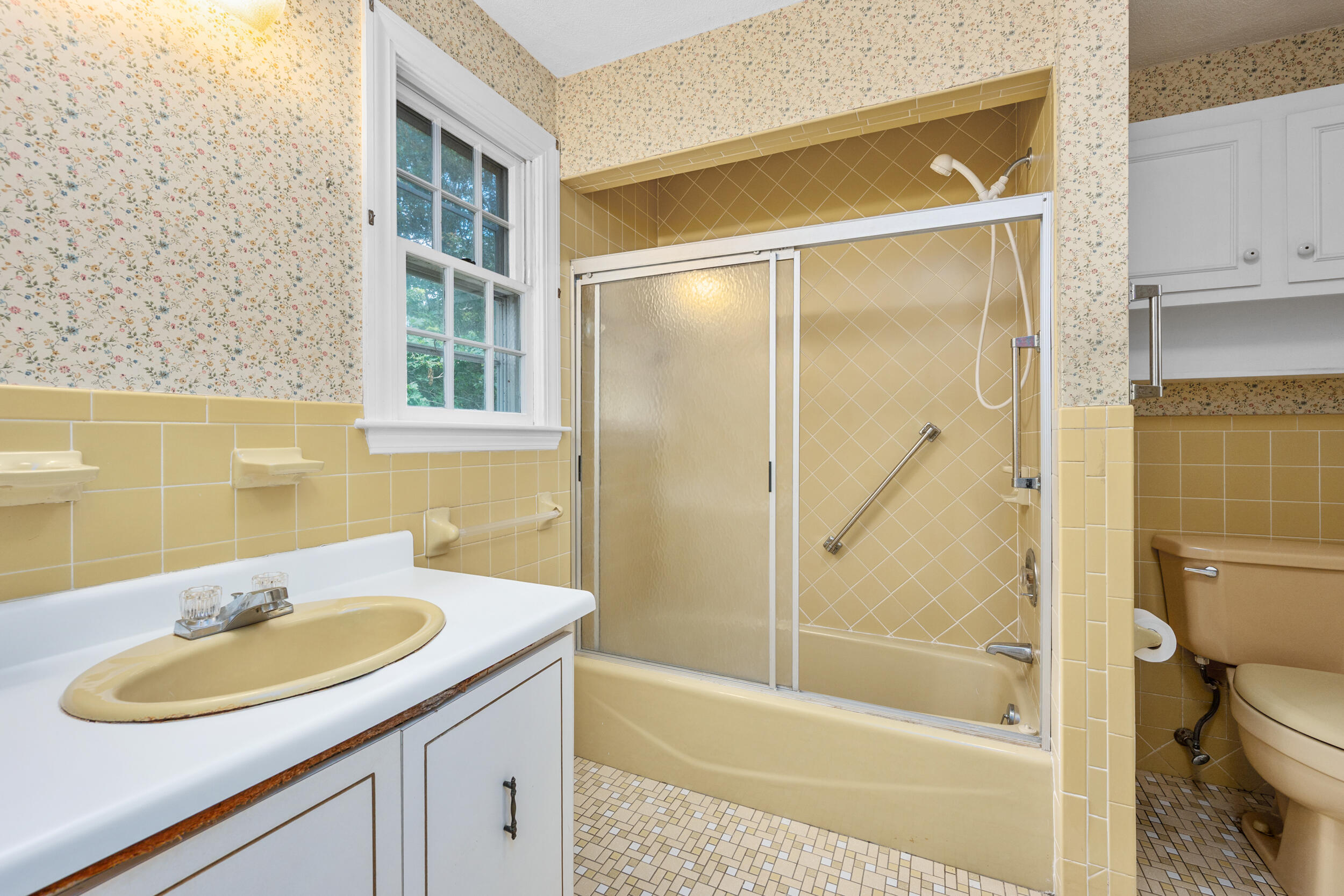 93 Harris Meadow Lane Barnstable, MA 02630 - Photo 28 of 64 a bathroom with a sink and a mirror