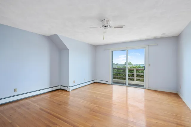 a view of a back yard from a window