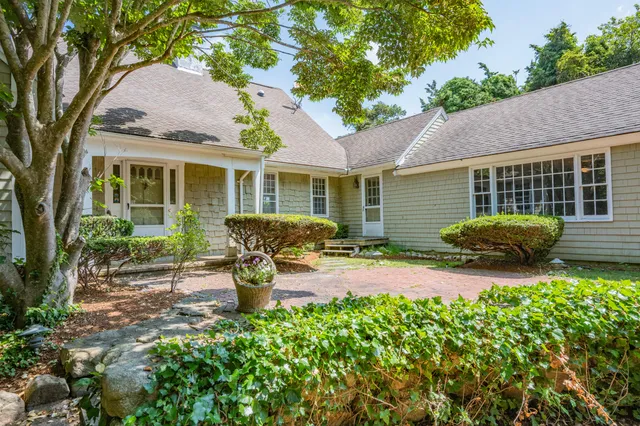 a aerial view of a house