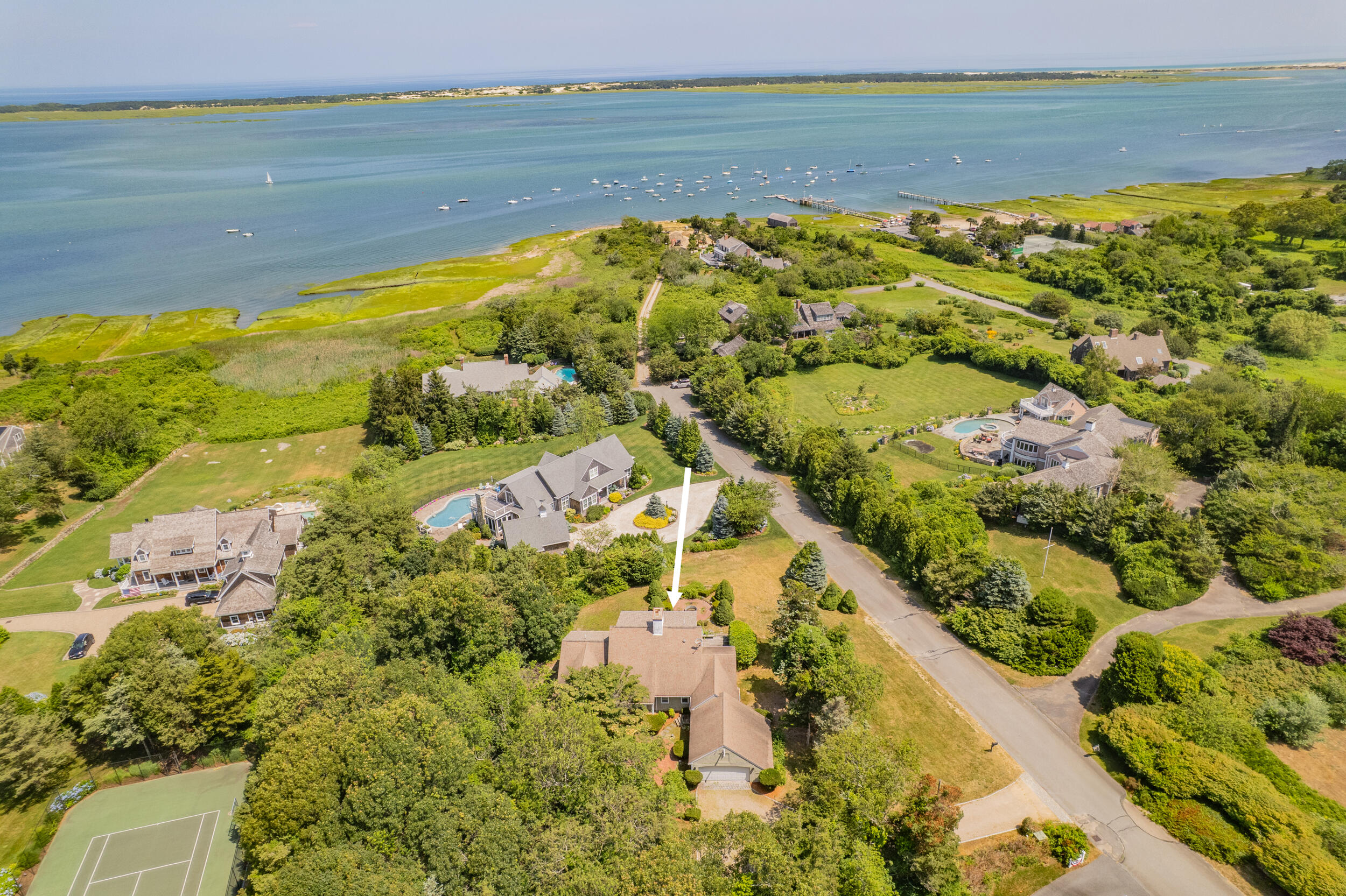 93 Harris Meadow Lane Barnstable, MA 02630 - Photo 60 of 64 a view of an ocean and beach