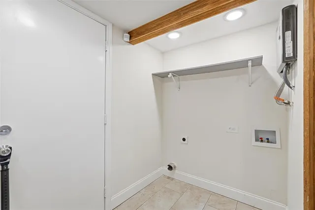 a view of a small space