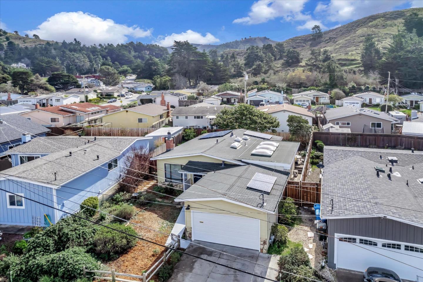 316 Greenway Drive Pacifica, CA 94044 - Photo 39 of 43 an aerial view of a city with lots of residential buildings