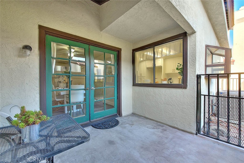1540 Corte Hacienda Upland, CA 91786 - Photo 32 of 66 a view of an entryway with wooden floor and a potted plant