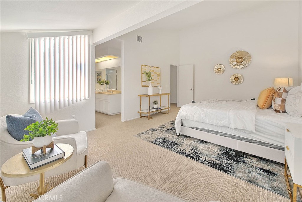 1540 Corte Hacienda Upland, CA 91786 - Photo 45 of 66 a bedroom with a bed and a couch