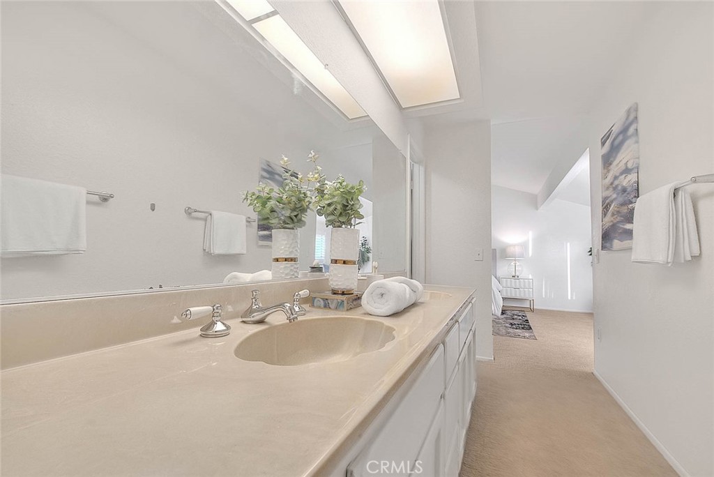 1540 Corte Hacienda Upland, CA 91786 - Photo 49 of 66 a bathroom with a sink and a mirror